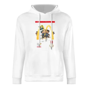 Mc Kids Nes Retro Video Game Distressed European Size Men Hoodie