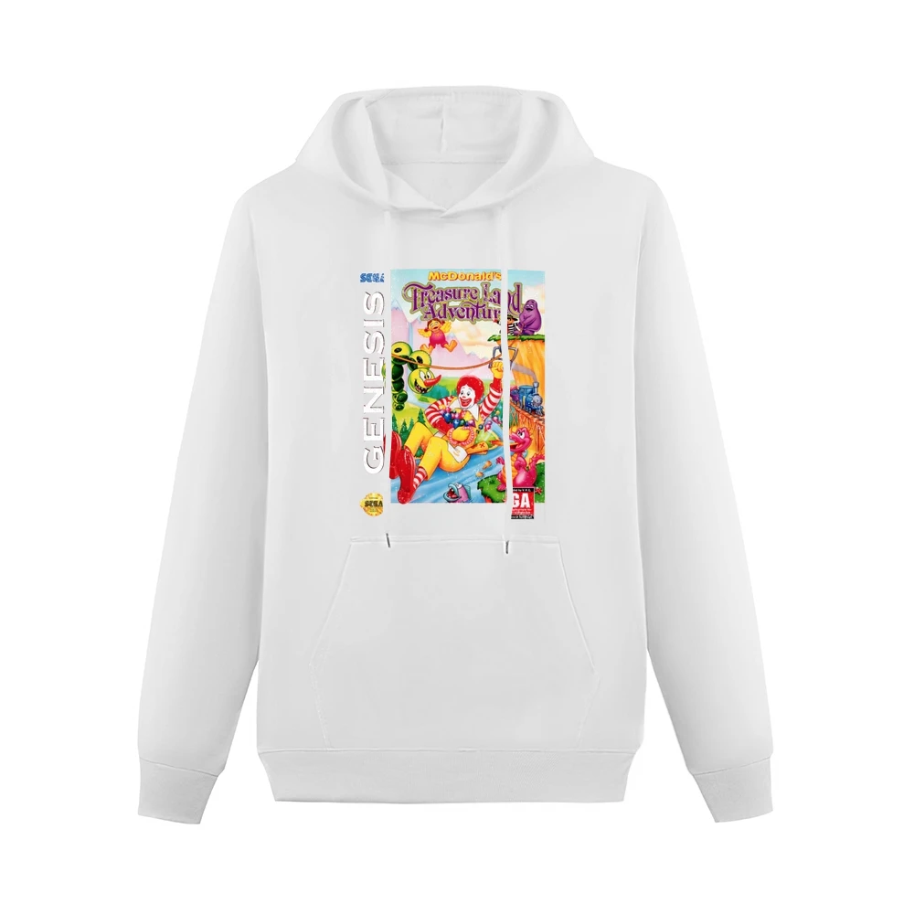 Mcdonalds Treasure Land Adventure Sega Genesis Old School Retro Video Men Hoodie With Pocket