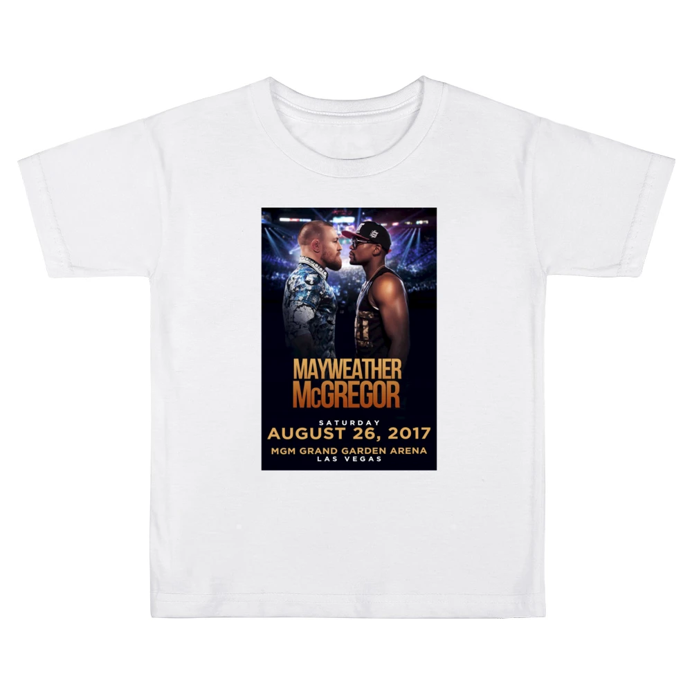 Mcgregor Mayweather Fight Promo Boxing Kids Boys Girls T-Shirt
