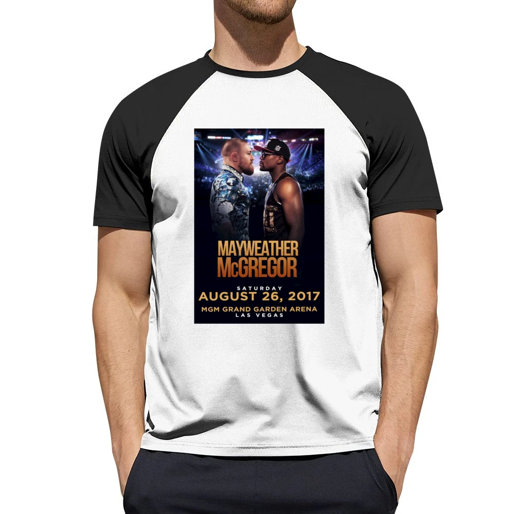 Mcgregor Mayweather Fight Promo Boxing Men Short Sleeve T-Shirt