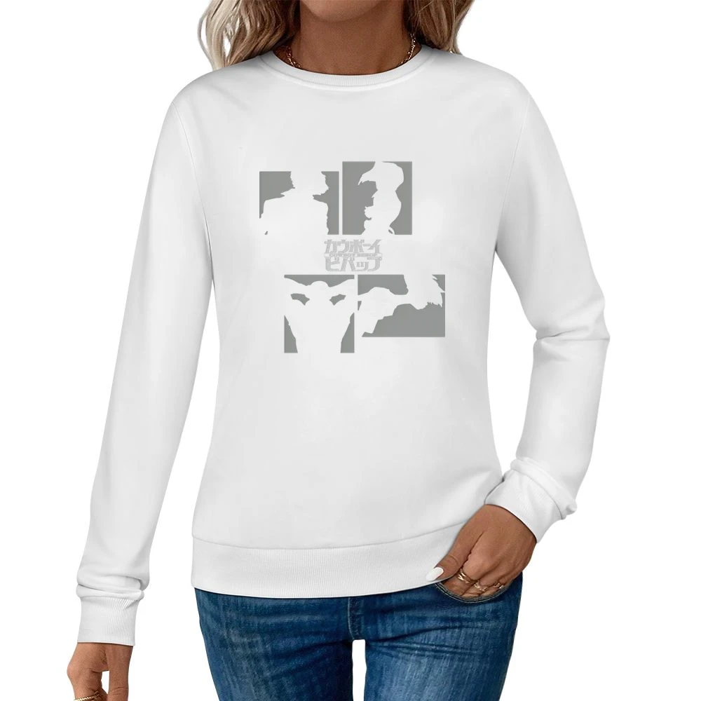 Member crew of bebop ship cowboy bebop anime Women Pullover Sweatshirt