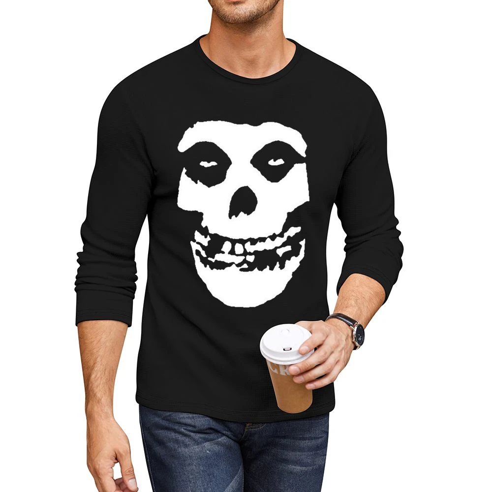Metal Band horror misfit Men CrewNeck Long Sleeve T-Shirt