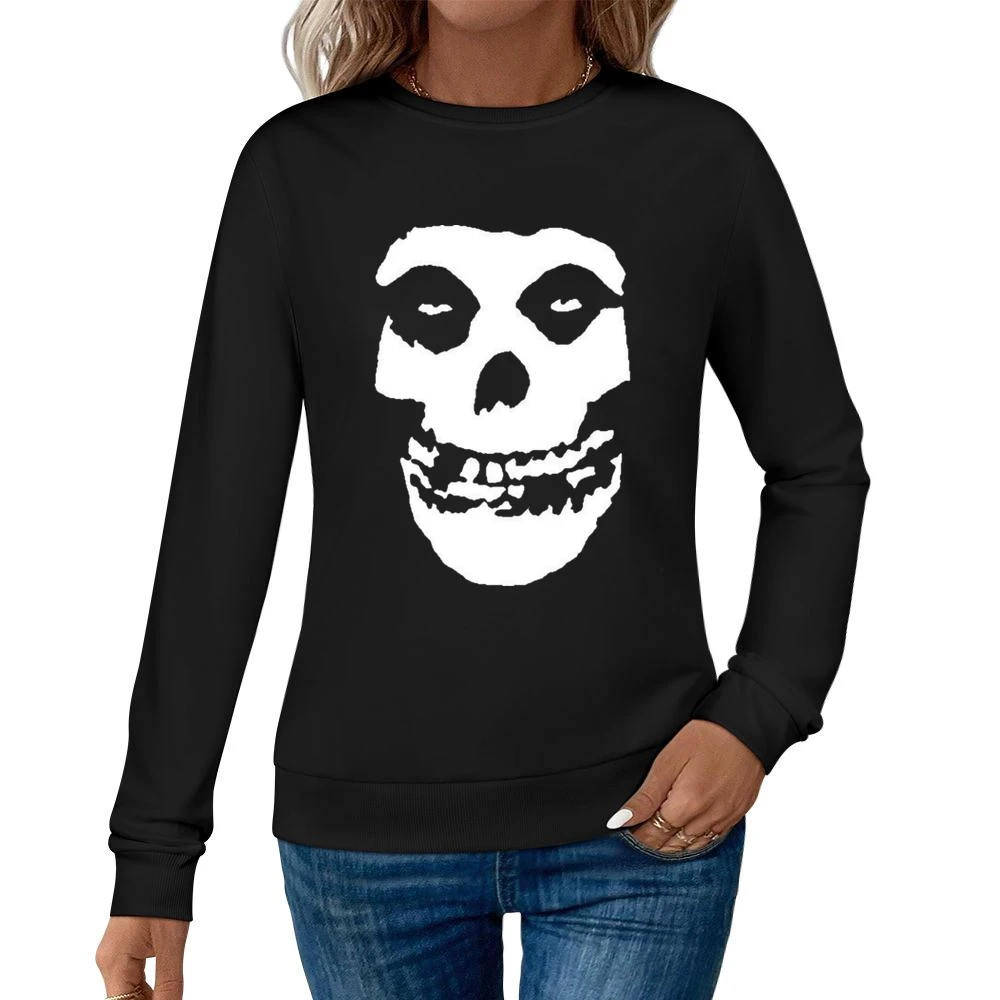 Metal Band horror misfit Women Pullover Sweatshirt