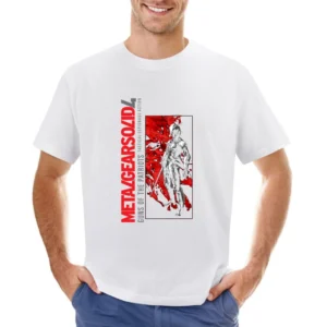 Metal Gear Solid 4 Asian Size Men T-Shirt