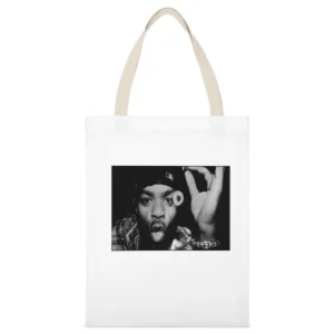 Method Man Wu Tang Tshirt White Canvas Tote Shopping Bag