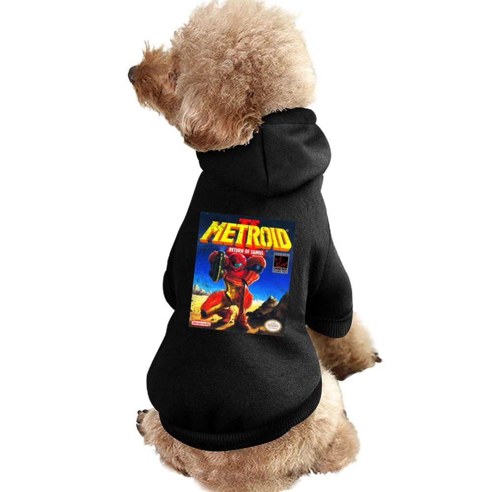Metroid 2 Return Of Samus Game Boy Nintendo Old School Retro Video Gam Pet Apparel Clothes