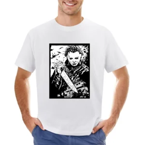 Michael Myers Tee Asian Size Men T-Shirt