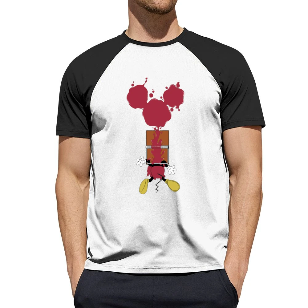 Mickey Mouse Trapped funny Men Short Sleeve T-Shirt