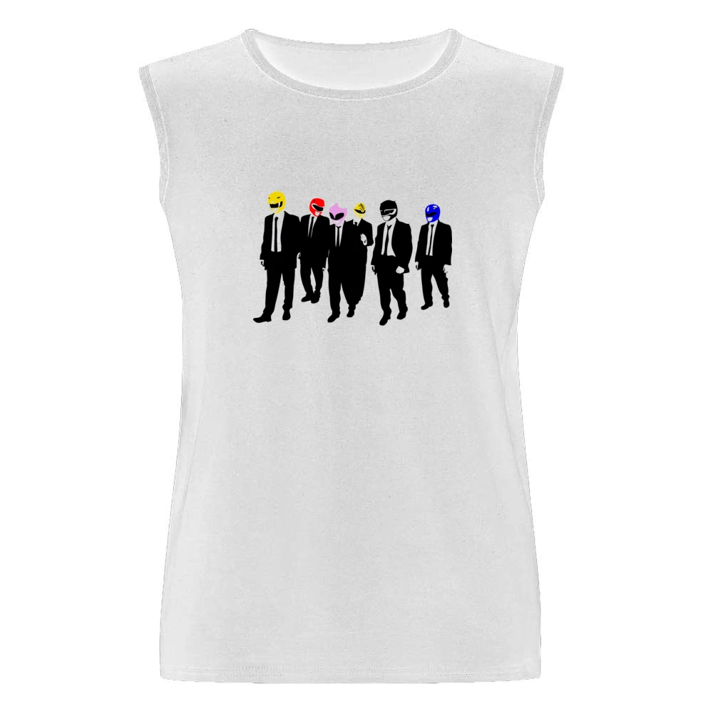 Mighty Morphin reservoir dog power ranger parody funny Men Sleeveless T-Shirt