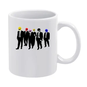Mighty Morphin reservoir dog power ranger parody funny White Mug