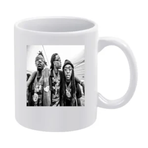 Migos Tshirt (all styles and Colors available) White Mug