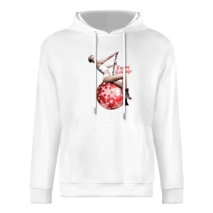 Miley Happy Holidays Christmas Wrecking Ball Funny Tee Shirt European Size Men Hoodie