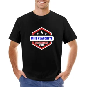 Miss Claudette For President 2016 Orange is the New Black TV Show T Sh Asian Size Men T-Shirt