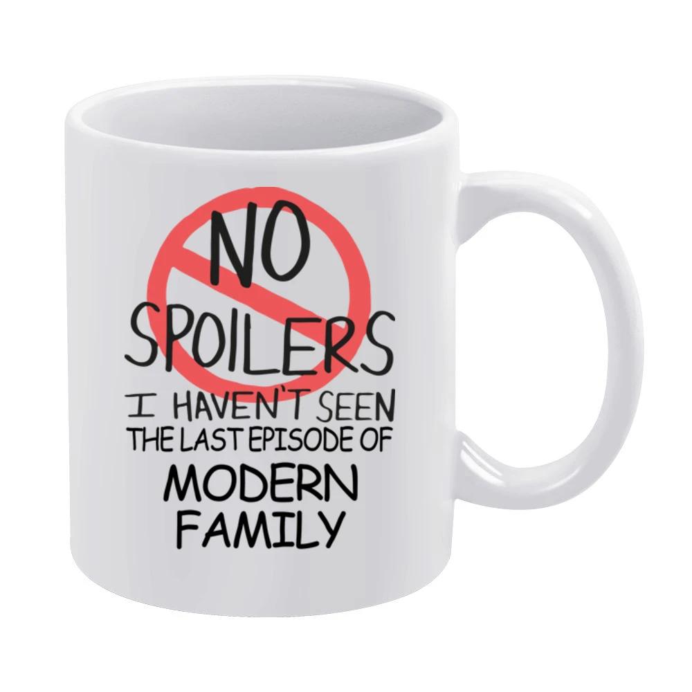 Modern Family No Spoilers Last Episode Tv Funny White Mug