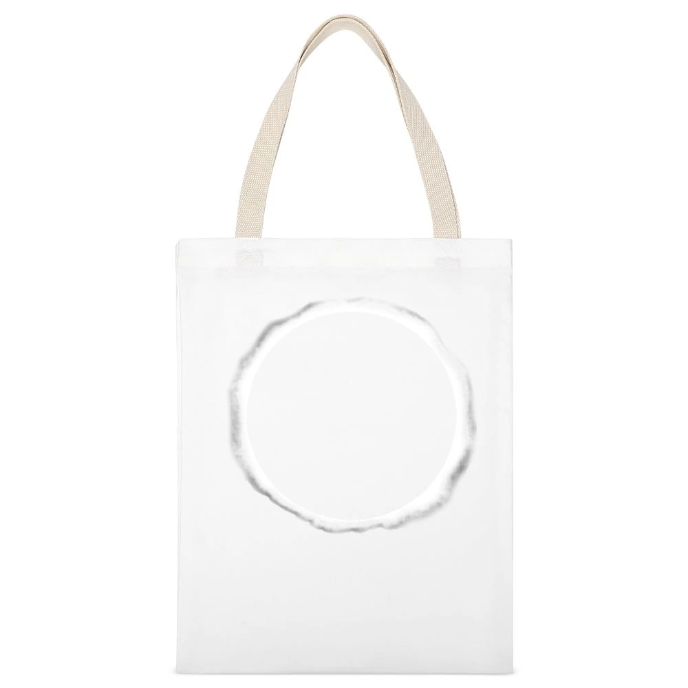 Moon Eclipse Dan Howell Popular Video Blogger Fun Graphic Tee Shirt White Canvas Tote Shopping Bag
