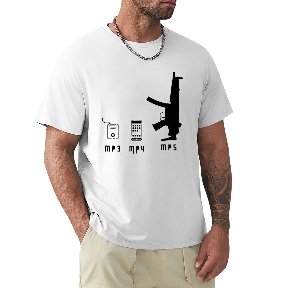 Mp3 Mp4 Mp5 Types Funny Premium Men T-shirt