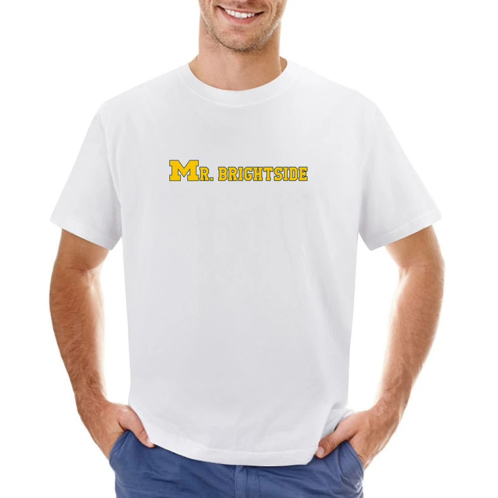 Mr Brightside Michigan Football Fan Asian Size Men T-Shirt