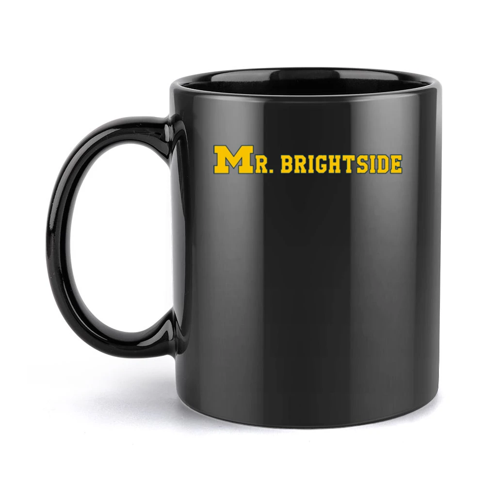 Mr Brightside Michigan Football Fan Black Mug