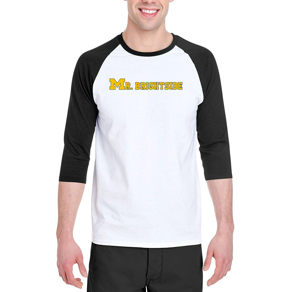 Mr Brightside Michigan Football Fan Men 3/4 Sleeve T-Shirt