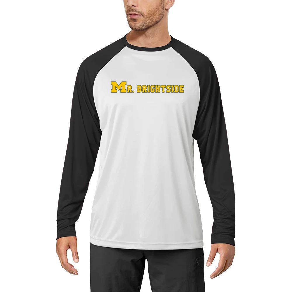 Mr Brightside Michigan Football Fan Men Long Sleeve T-Shirt