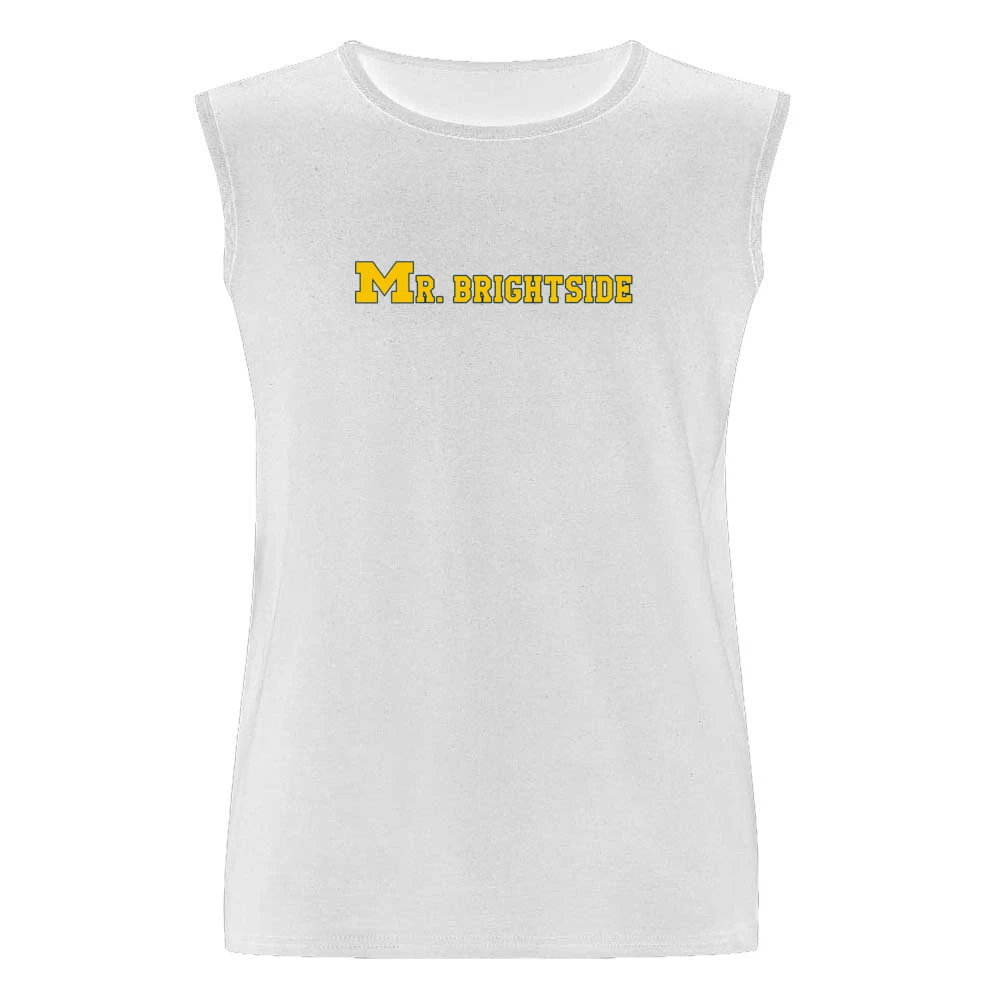 Mr Brightside Michigan Football Fan Men Sleeveless T-Shirt