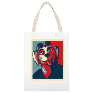 Mr Peanut Butter For Governor Bojack Horseman Season 4 Netflix Animate White Canvas Tote Shopping Bag