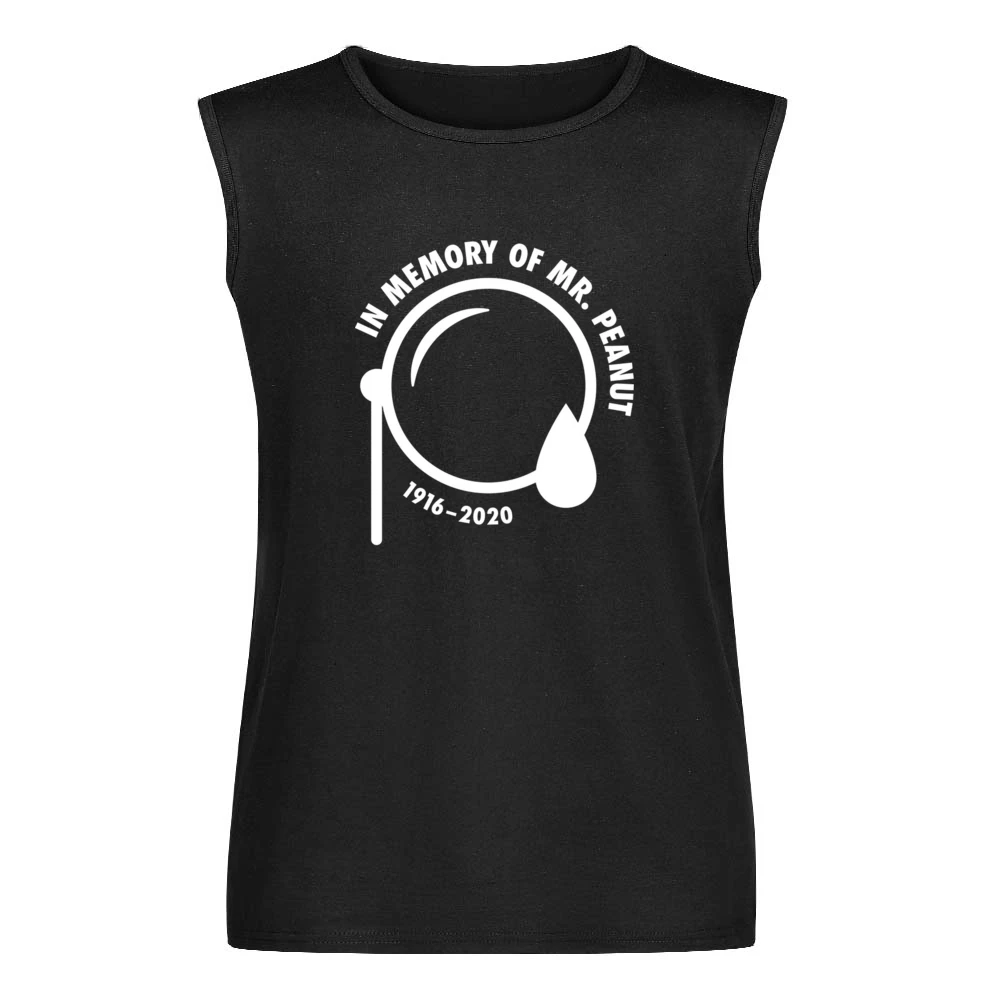 Mr Peanut In Memory Of Rip Planters Peanuts Men Sleeveless T-Shirt
