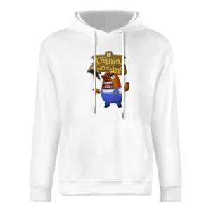 Mr Resetti From Animal Crossing Nintendo Video Game Fan European Size Men Hoodie