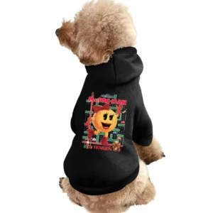 Ms Pacman Sega Genesis Old School Retro Video Game Fan Distressed Blac Pet Apparel Clothes