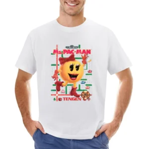 Ms Pacman Sega Genesis Old School Retro Video Game Fan Distressed T Sh Asian Size Men T-Shirt