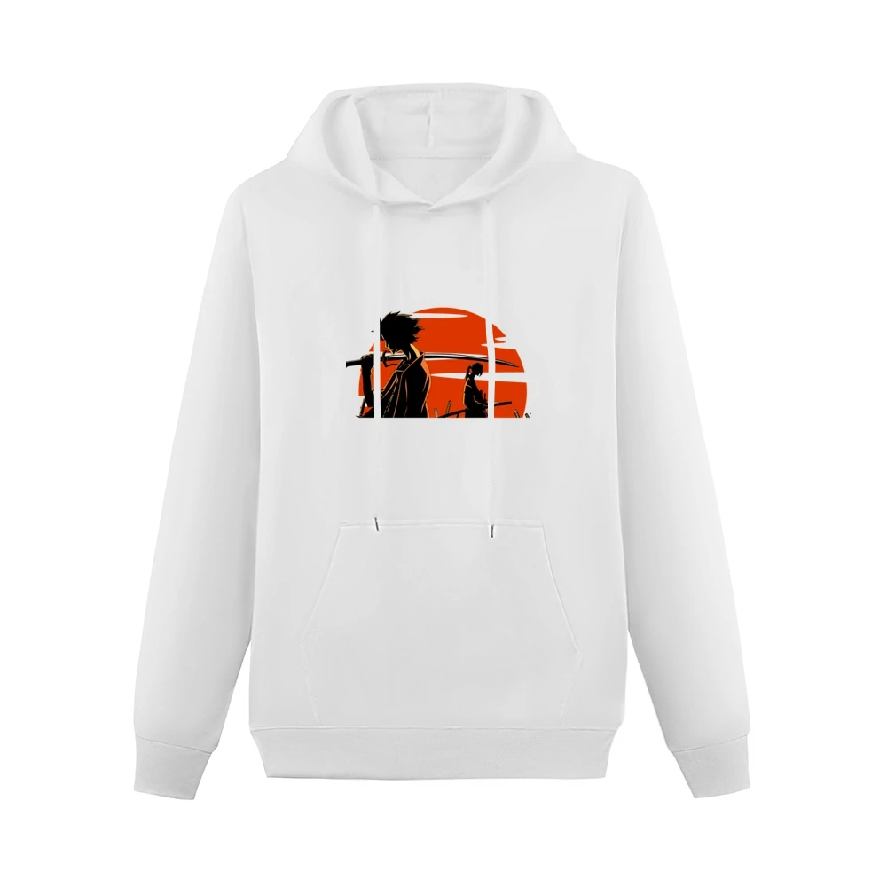 Mugen And Jin over the sun Samurai champloo anime manga Men Hoodie With Pocket