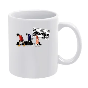 Mugen Jin and Fuu Samurai champloo anime manga White Mug