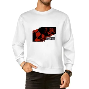 Mugen Mix Style swordship samurai champloo anime manga European Size Pullover Sweater