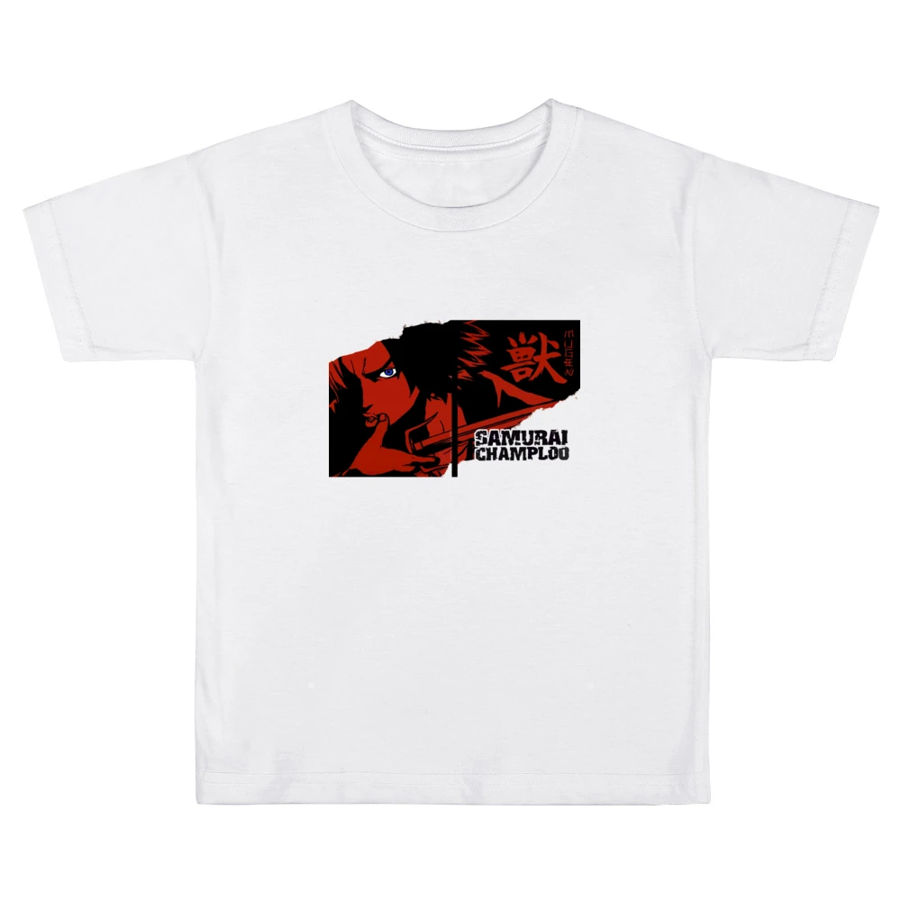 Mugen Mix Style swordship samurai champloo anime manga Kids Boys Girls T-Shirt