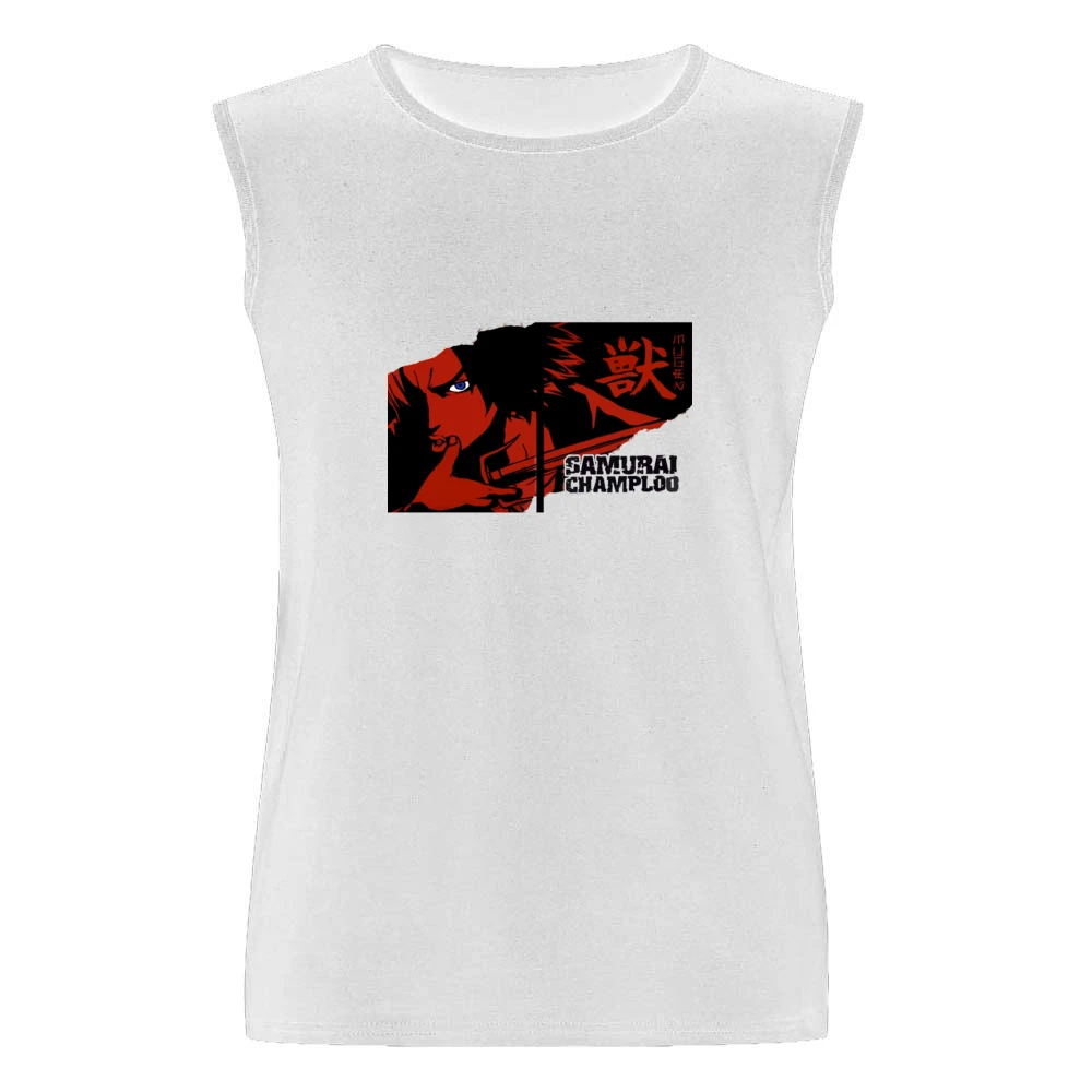 Mugen Mix Style swordship samurai champloo anime manga Men Sleeveless T-Shirt