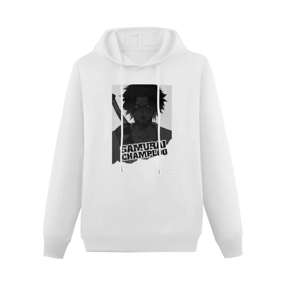 Mugen from samurai champloo mix anime manga Men Hoodie With Pocket