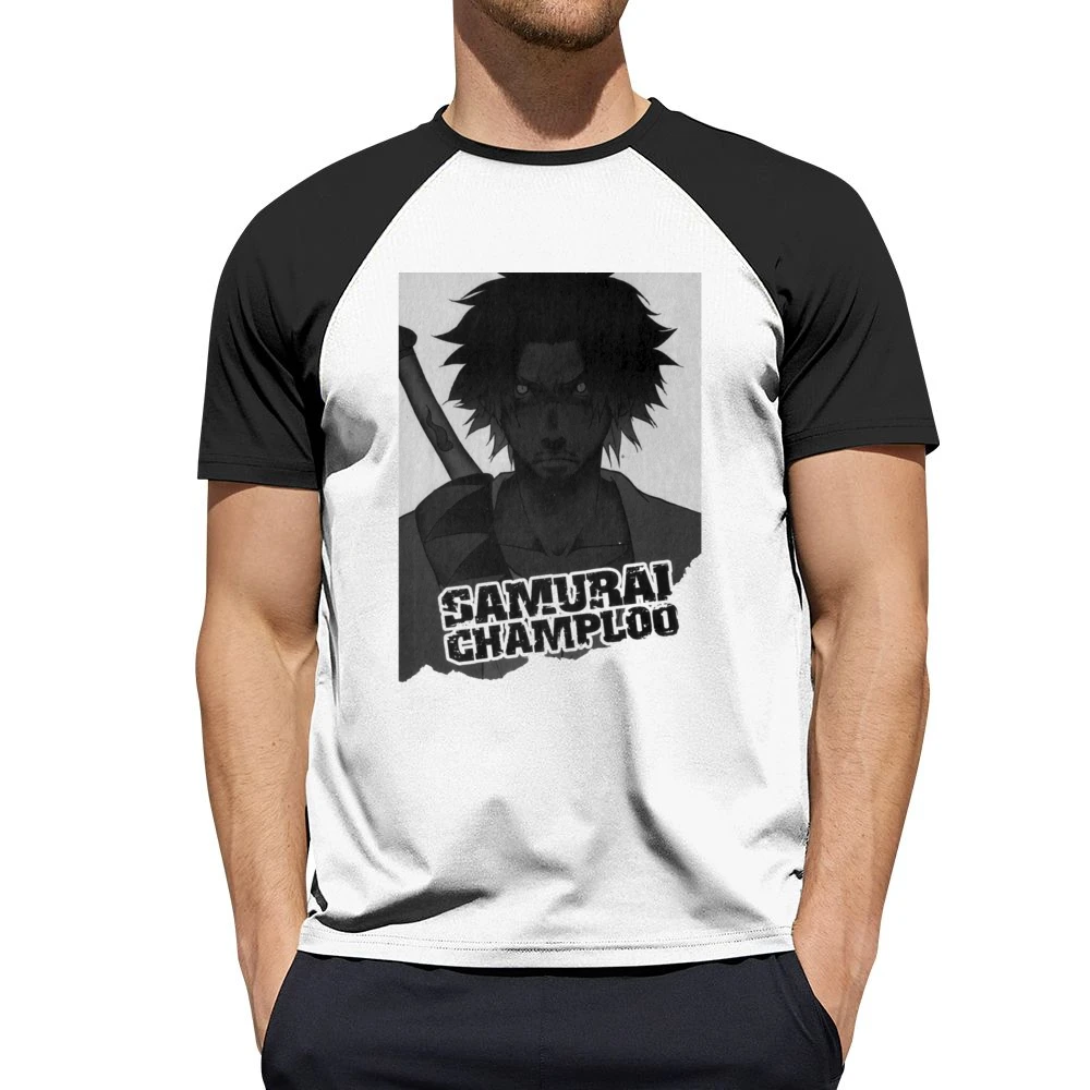 Mugen from samurai champloo mix anime manga Men Short Sleeve T-Shirt
