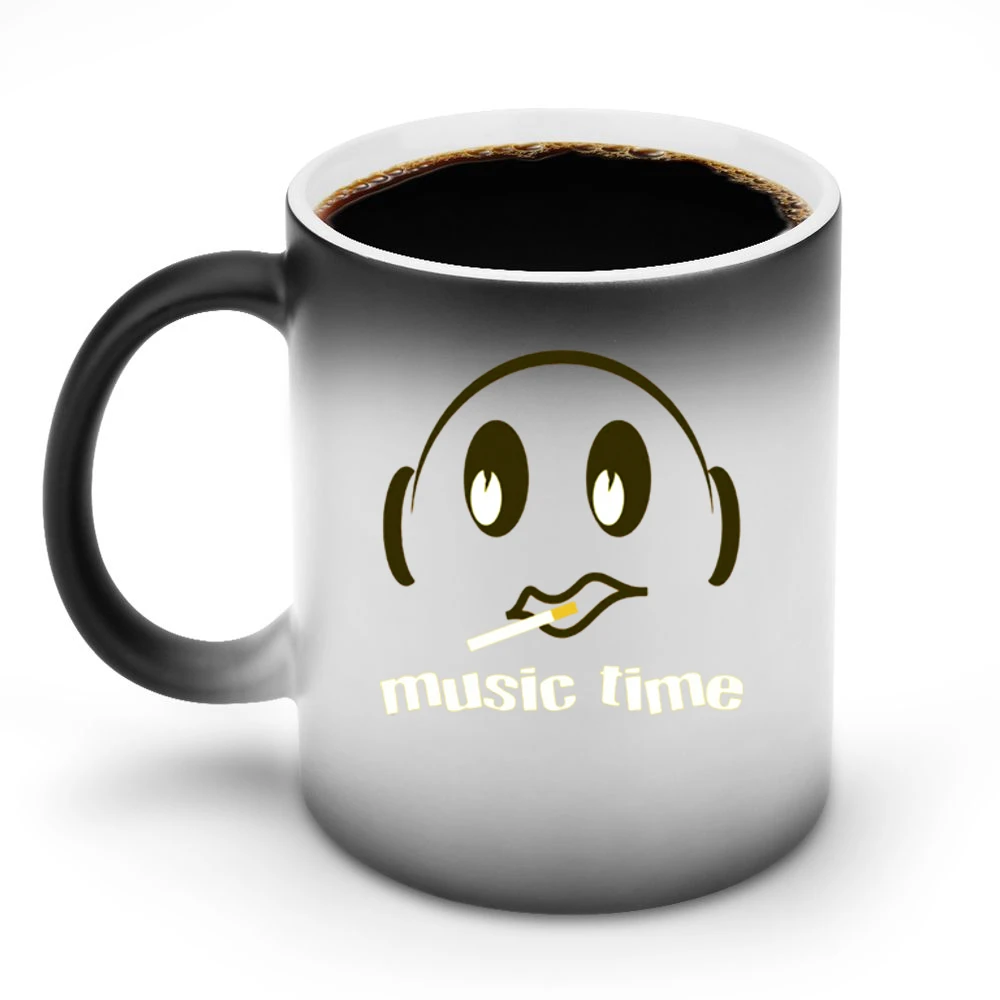 Music Time Discoloration Mug