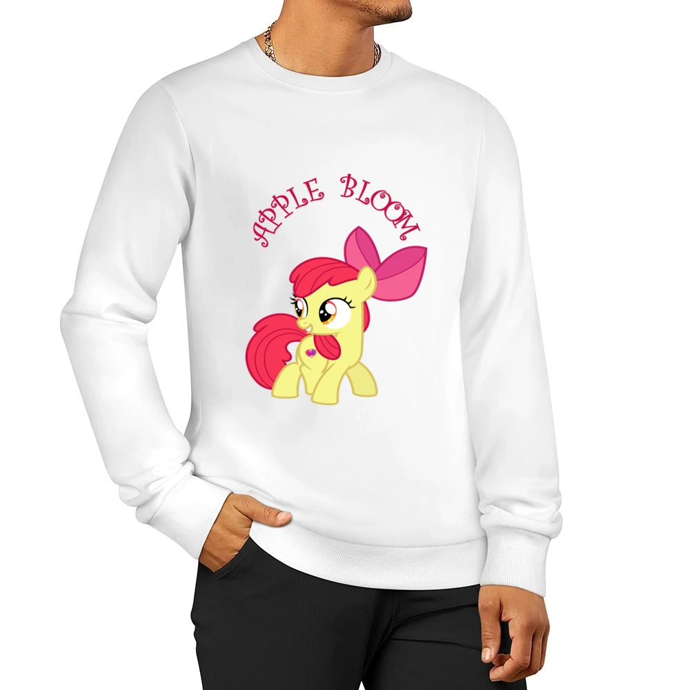 My Little Pony Apple Bloom Men Pullover Sweatshirt