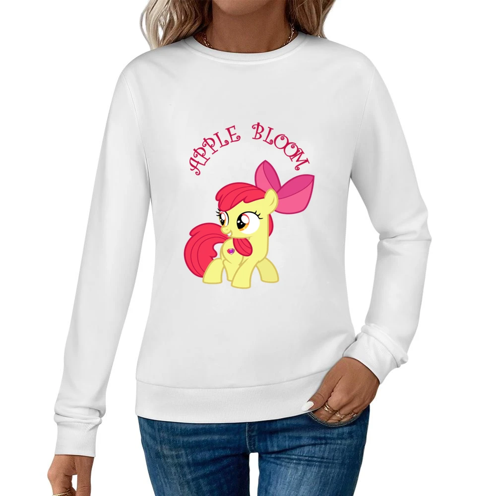My Little Pony Apple Bloom Women Pullover Sweatshirt