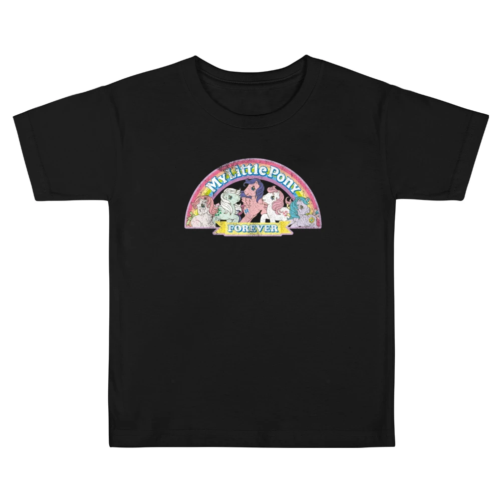 My Little Pony Forever Fun Cool Vintage Style Distressed Graphic Retro Kids Boys Girls T-Shirt