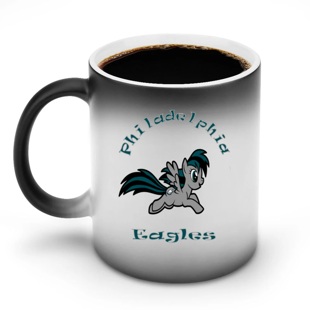 My Little Pony Philadelphia Team Tshirt Discoloration Mug