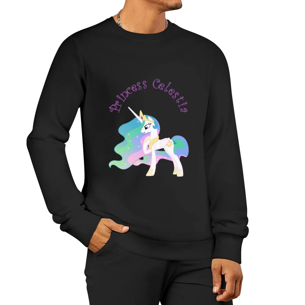 My Little Pony Princess Celestia Men Pullover Sweatshirt