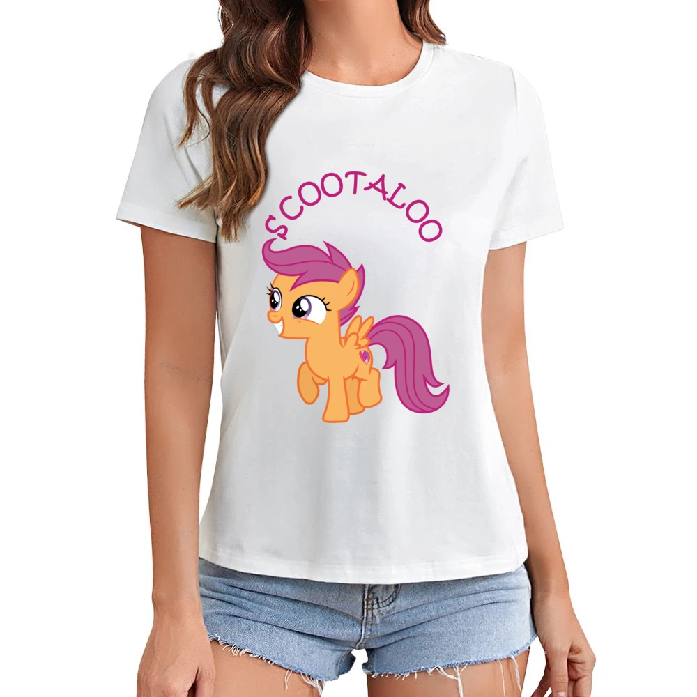 My Little Pony Scootaloo Asian Size Women Ladies T-shirt