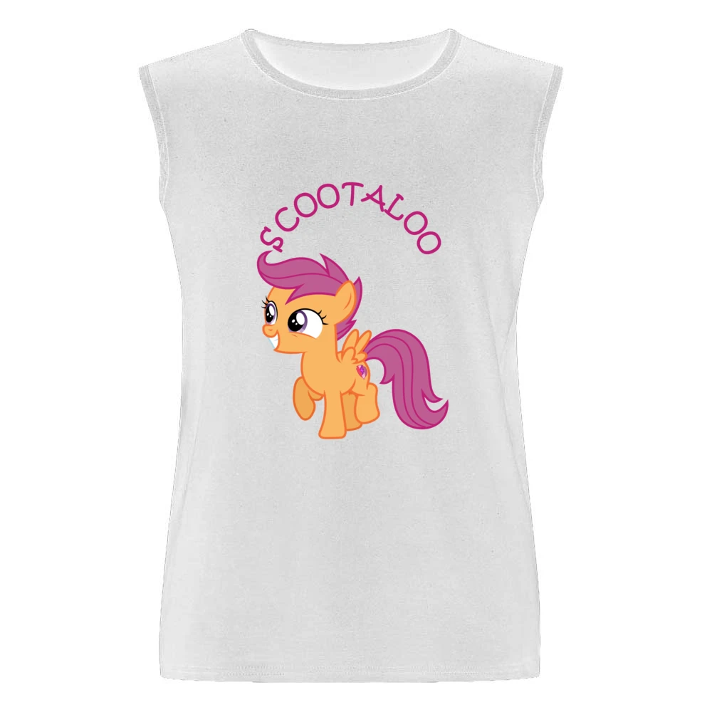 My Little Pony Scootaloo Men Sleeveless T-Shirt