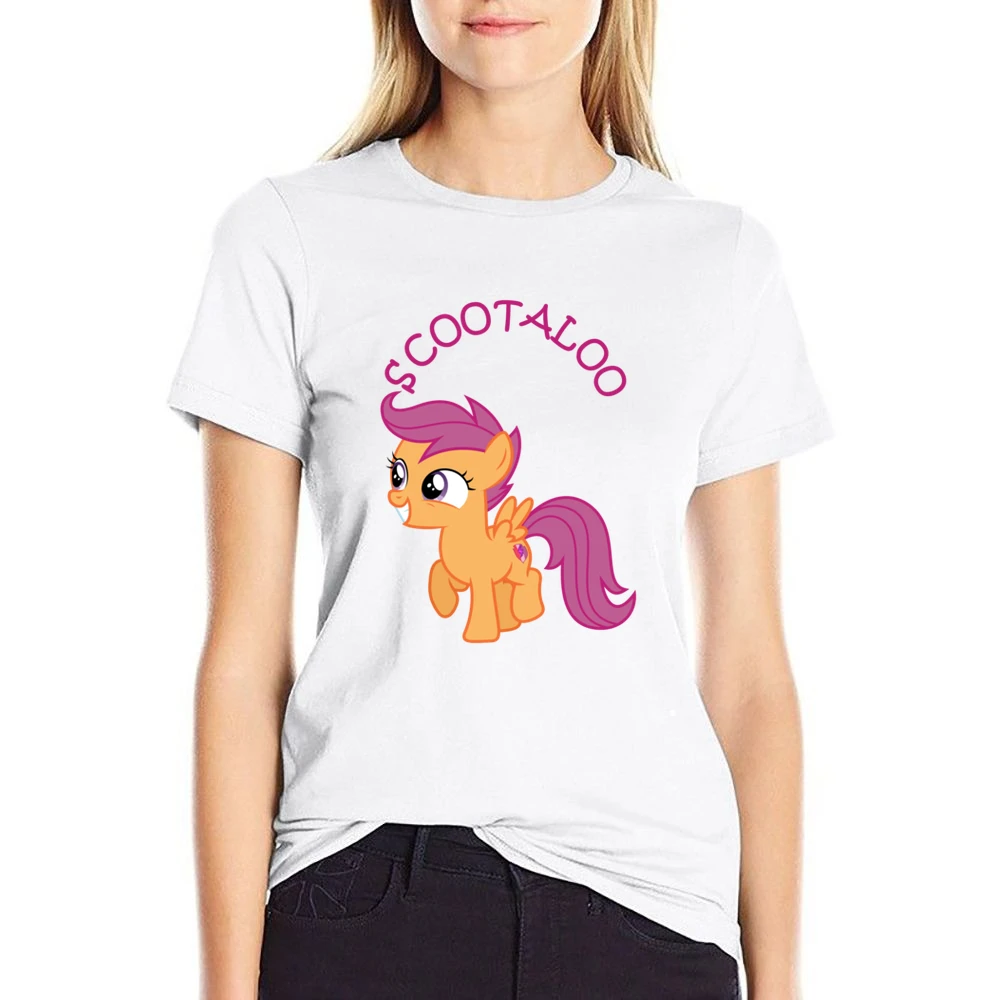 My Little Pony Scootaloo US Size Women Ladies T-shirt