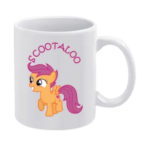 My Little Pony Scootaloo White Mug