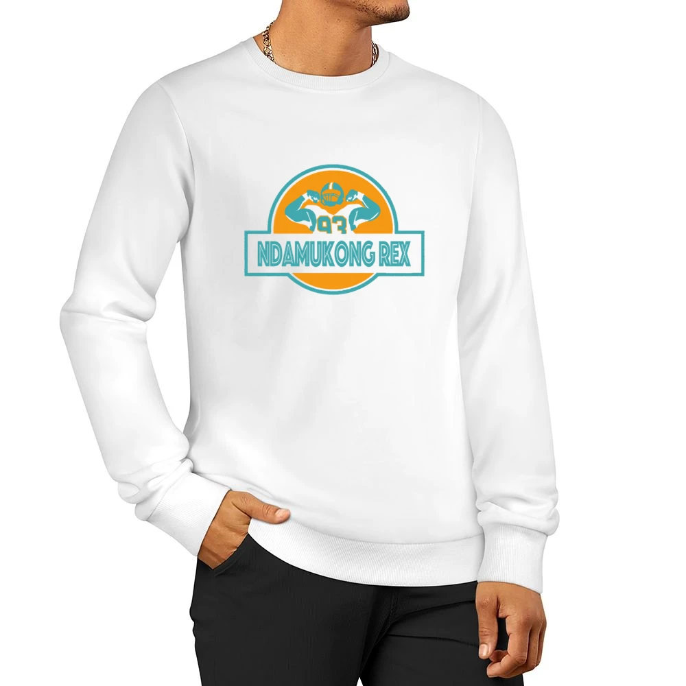 Ndamukong Rex Fun Mr Suh Football Jurassic Park Parody Graphic Men Pullover Sweatshirt