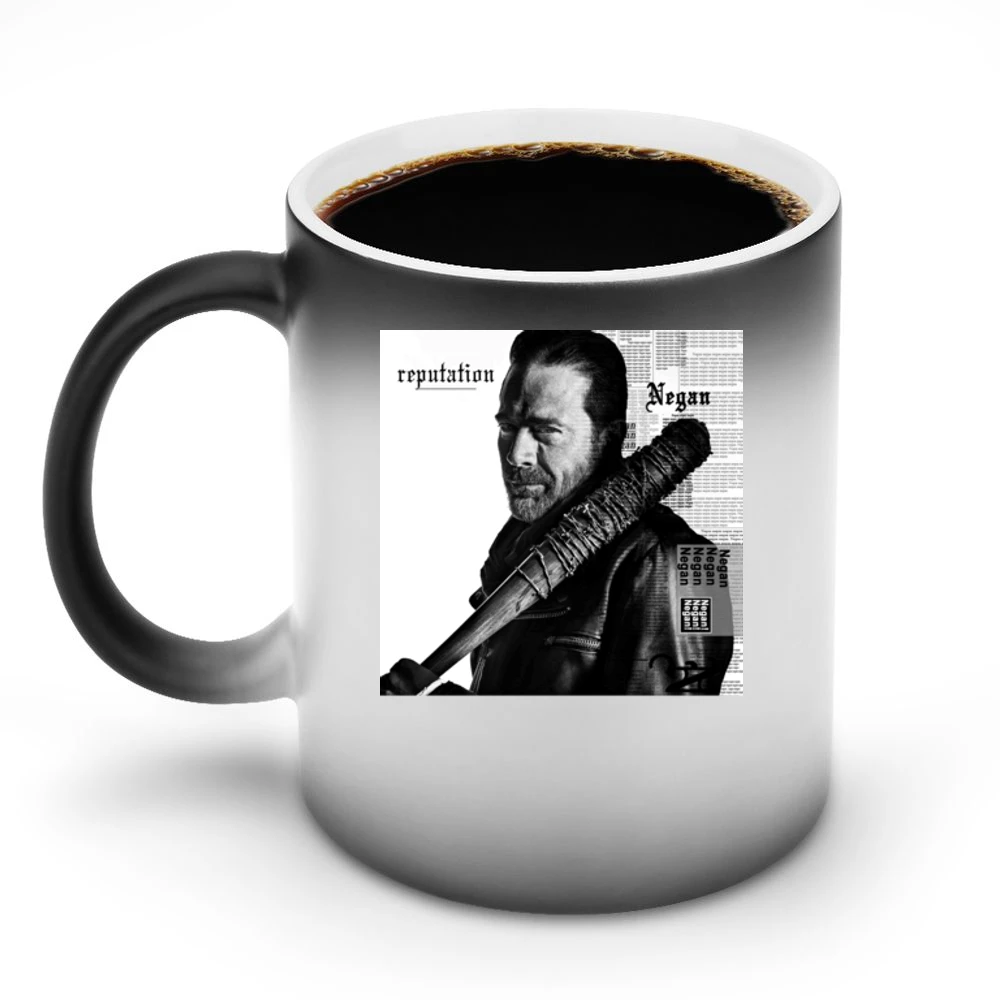 Negan Reputation Parody Zombie Tv Show Discoloration Mug