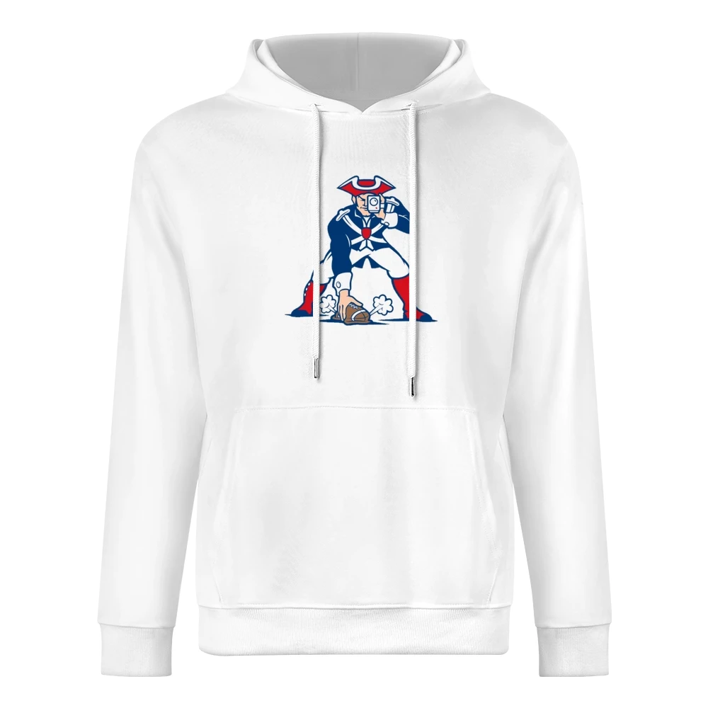 New England Football Funny Spy Gate Deflate Scandal Parody Graphic T S European Size Men Hoodie
